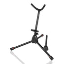 Gator GFW-BNO-SAXFLU Tripod Stand For Alto/Tenor Saxophone With Flute Peg
