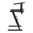 Gator Frameworks GFW-KEY-Z2000 Adjustable Z-Style Keyboard Stand With 2nd Tier
