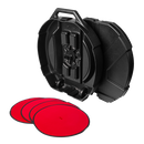 Gator GPCCYM24W Hard Shell Cymbal Case with Wheels - 24”