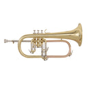 Grassi GR SSFLH570 Bugle avec gâchette en série Bb School (laiton jaune laqué)
