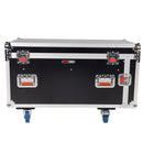Flight case Gator GTOUR-MICSTAND-12 pour transporter 12 pieds de micro