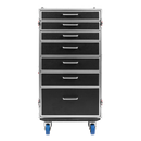 Gator GTOUR-WORKST7 GTOUR Utility Drawer Case With Fold-Out Table