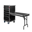 Gator GTOUR-WORKST7 GTOUR Utility Drawer Case With Fold-Out Table