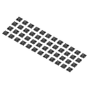 Lot de 48 attaches de câble et supports d'attaches de câble Gator GV-RDCTP-48 Vertex