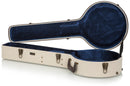 Gator GW-JM-BANJO-XL Étui en bois de banjo de luxe – Extérieur en toile de jute Journeyman