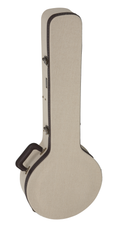 Gator GW-JM-BANJO-XL Étui en bois de banjo de luxe – Extérieur en toile de jute Journeyman