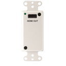 Plaque murale HDMI H-HD-DR-WH