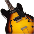 Heritage Guitars H530-SUN-V2 Hollow Electric Guitar (Original Sunburst)