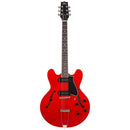 Heritage Guitars H530-TRC-V2 Hollow Electric Guitar (Trans Cherry)