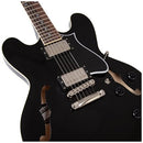 Heritage Guitars H535-EBN-V2 Semi-Hollow Electric Guitar (Ebony)
