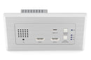 Blustream HEX31WP-TX-US Émetteur de plaque murale HDMI - 2x HDMI & x USB-C - 70m