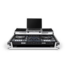 Flight-case Headliner HL10014 pour Rane Four avec plate-forme pour ordinateur portable et roues