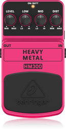 Behringer HM300 Pédale d'effet de distorsion en métal lourd 
