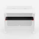 Prox xf-b3midshelfbrkt sous un support de contre-étagère pour la poste de travail de table DJ B3