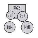 DDrum HYBRID 5 PLAYER Kit lecteur hybride 5 pièces (noir)
