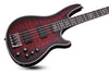 Schecter HELLRAISER EXTREME-4 Electric Bass Guitar (Crimson Red Burst Satin)