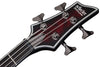 Schecter HELLRAISER EXTREME-4 Electric Bass Guitar (Crimson Red Burst Satin)