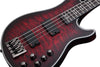 Schecter HELLRAISER EXTREME-4 Electric Bass Guitar (Crimson Red Burst Satin)