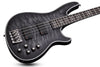 Schecter HELLRAISER EXTREME-4 Electric Bass Guitar (See-Thru Black Satin)