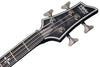 Schecter HELLRAISER EXTREME-4 Electric Bass Guitar (See-Thru Black Satin)