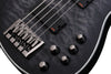 Schecter HELLRAISER EXTREME-5 5-String Electric Bass Guitar (See-Thru Black Satin)