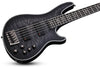 Schecter HELLRAISER EXTREME-5 5-String Electric Bass Guitar (See-Thru Black Satin)