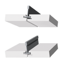 Primacoustic STRATOTILES Glass Wool Ceiling Tiles With Hidden B Edge (Paintable White) - 24x48x1.6" (5 Pack)