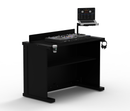 ProX XFH-HUMPTERB3BL - Humpter B3 Quick Folding DJ Controller Turntable CD-J Facade Table Workstation by Humpter (Black Finish)