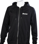 Ibanez IBZH02L Ibanez Logo Zip-Up Hoodie - Large (Black)