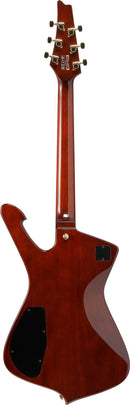 Guitare électrique Ibanez IC420FMTBG Iceman (Bleu transparent dégradé)