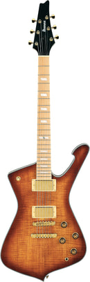 Guitare électrique Ibanez IC420MFMCML Iceman (Caramel Burst Low Gloss)