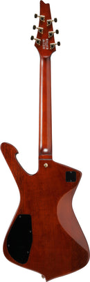 Guitare électrique Ibanez IC420MFMCML Iceman (Caramel Burst Low Gloss)