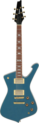 Ibanez IC420ABM Iceman Guitare électrique (Bleu antique métallisé)