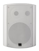 HK Audio IL80-TW Compact Speaker Install 100V 5 Taps 8 ohm (White) - 8"