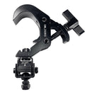 ProX T-QFC12X4 Set of (4) Quick 90º Folding Moving Head Clamp Adapters with T-C12 Truss Clamp 2 in. Diameter (Black)