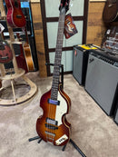 Hofner HI-500/1-SB Electric Bass Guitar (Sunburst) (USED