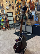 Basse acoustique/électrique Ibanez AEB10EDVS (Dark Violin Sunburst High Gloss) (D'OCCASION)