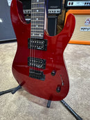 Guitare électrique Jackson Guitars JS SERIES DINKY JS12 (Metallic Red) (D'OCCASION)