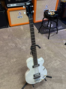 Basse électrique Hofner IGNITION PRO Club (Pearl White) (D'OCCASION)
