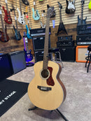 Guild WESTERLY B-240E  Jumbo Acoustic Bass Guitar (Natural Satin) (USED)