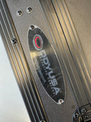 Odyssey FZGSRANE1272WBL Low Profile Rane Twelve et Rane Seventy/Seventy-Two Coffin Flight Case avec plateforme Glide (noir) (DEMO)