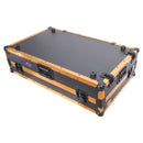 ProX XS-XDJXZ-WLT-GLD ATA Flight Case For Pioneer XDJ-XZ DJ Controller w/Laptop Shelf 1U Rack Space and Wheels (Gold Black)