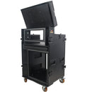 ProX XZF-AVPRO 12U4U BLK Boîtier de station de travail pour studio d'enregistrement en streaming avec haut 4U et bas 12U (noir)