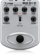 Behringer BDI21 Bass AMP Modeler / Préampe d'enregistrement direct
