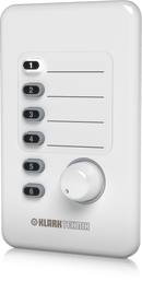 Klark Teknik CP8000 Remote Control for Volume and Source Selection (White)