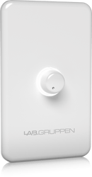 Lab Gruppen CRC-VUL Single-Gang Remote Control Volume Wall Plate for CA, CM, CMA & CPA Series Amplifiers (White) (DEMO)
