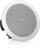 Tannoy CVS 4 MICRO Coaxial In-Ceiling Loudspeaker with Shallow Back Can (Pair, White) - 4"