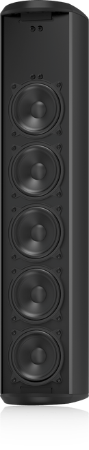 Haut-parleur passif colonne Tannoy VLS 5 pour applications vocales uniquement (noir)