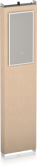 Tannoy PCI SUB IW WITH BACK CAN Premium Dual In-Wall Subwoofer for Installation Applications (Single, White) - 8"