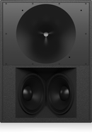 Tannoy VQ 100 3 Way Large Format Loudspeaker for High Performance Installation Applications (Black) - Dual 12in